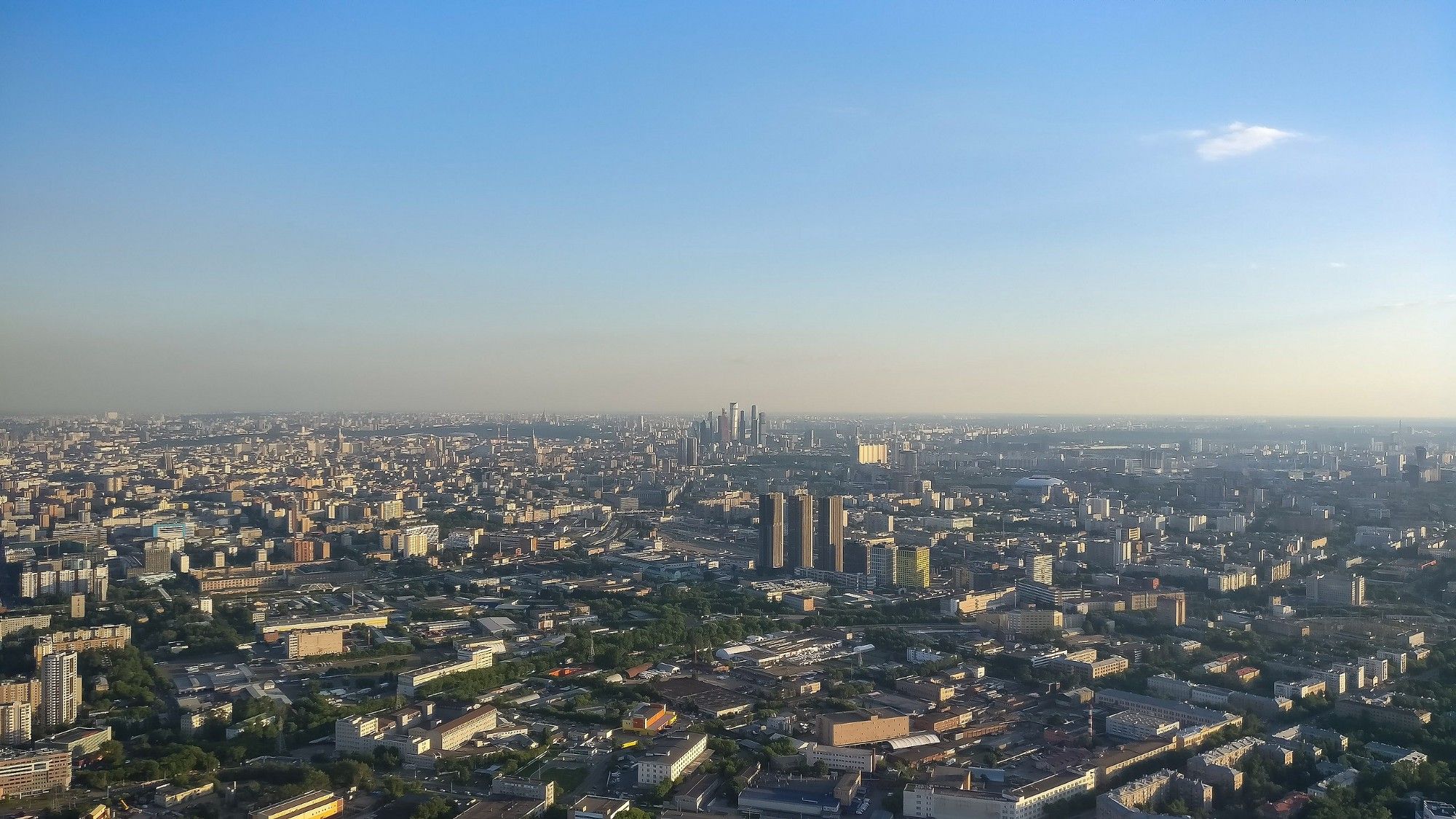 Панорама города